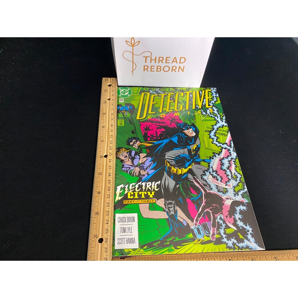 Detective Comics #646 Batman Electric City Part‎ 3 1992 DC Comic Book